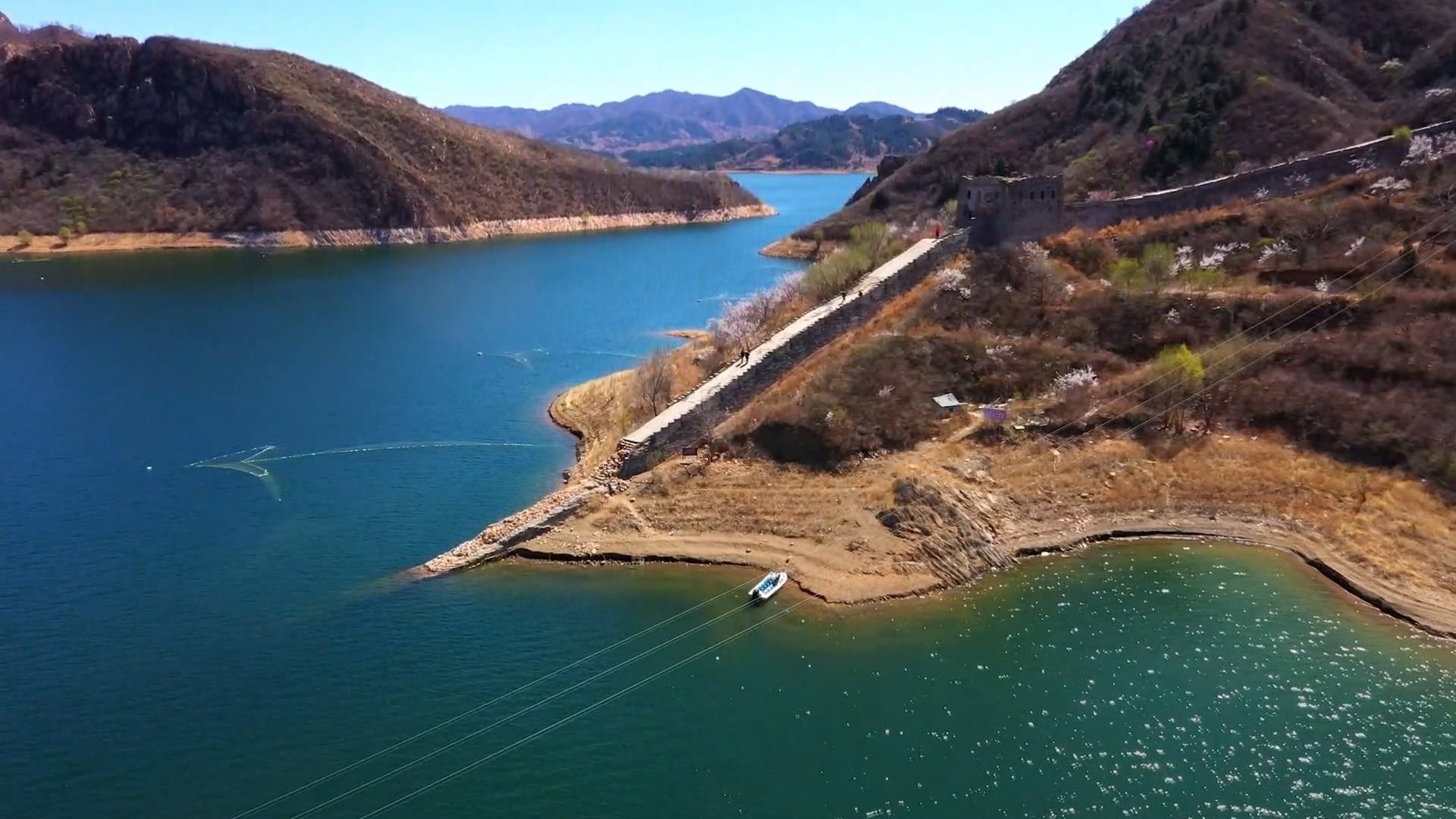 三道关沿滦河河谷纵深排布